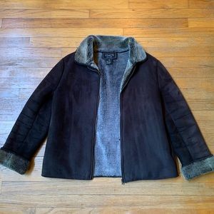 Coaco New York brown suede jacket.